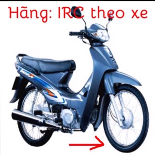 Lốp trước xe wave,vỏ trước irc xe wave, lốp trước IRC theo xe