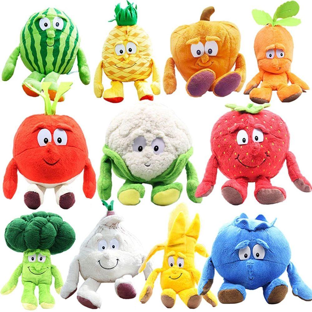 Gối Ôm Nhồi Bông Hình Trái Cây 25cm Vui Nhộn