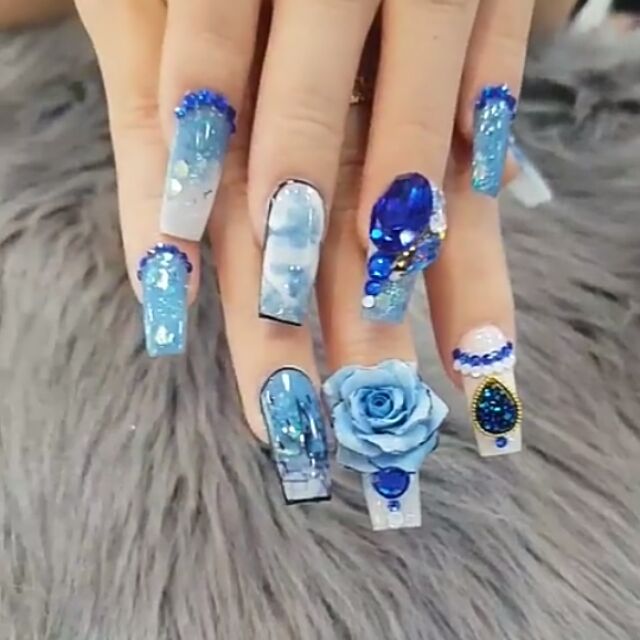 Combo phụ liệu làm nail ( như  nail  )