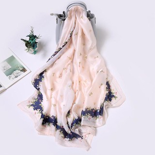 [Giá Siêu Rẻ] Khăn Lụa Dài Cao Cấp Thời Trang Bốn Mùa Thanh Lịch Mẫu Mới Nhất Thị Trường Size 90x180 cm