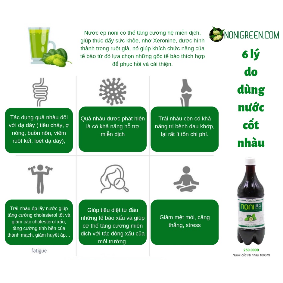 Nước cốt trái nhàu nguyên chất 1000ml