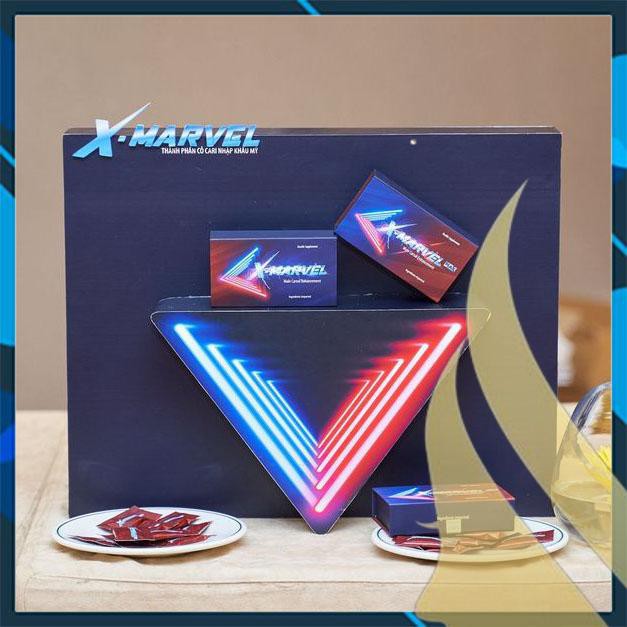 Viên Ngậm Tăng Cường Sinh Lý X-Marvel - Chính Hãng Hộp 12 Viên Ngậm - Mẫu Mới