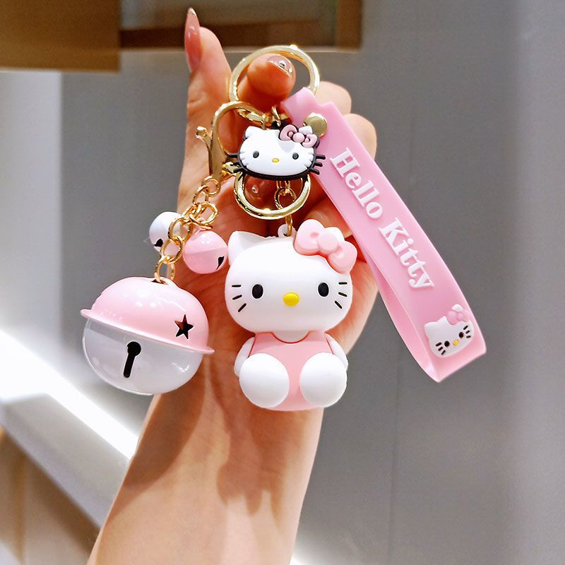 Móc Khóa Hình Máy Ảnh Hello Kitty Đáng Yêu