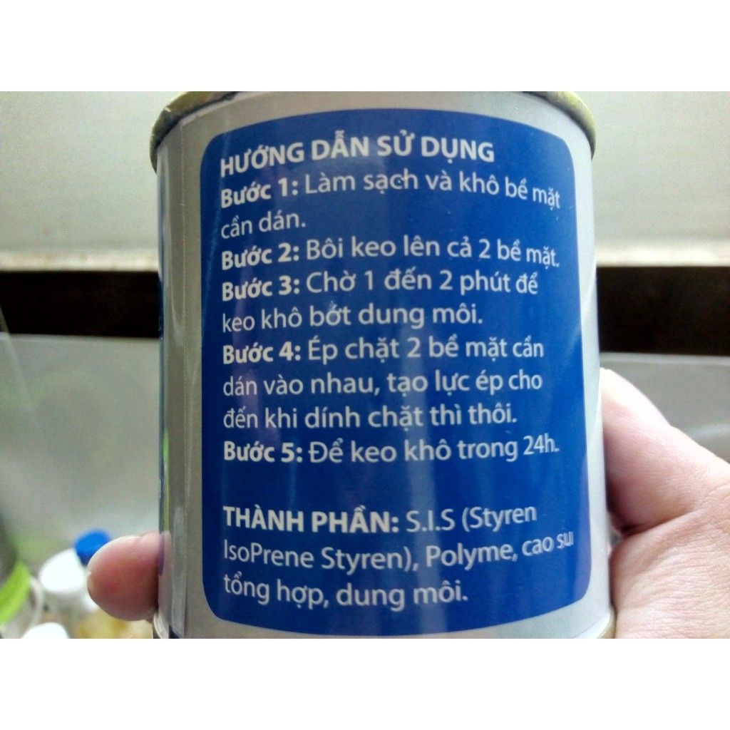 Keo Dán Giày Seaglue 300Gram, Bám Dính Chắc, Chịu Nước, Bền, Dẻo Sau Khi Dán.