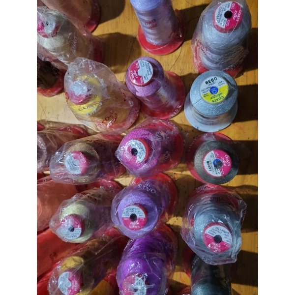 10 cuộn chỉ thêu coats tex 27 cuộn 3000m