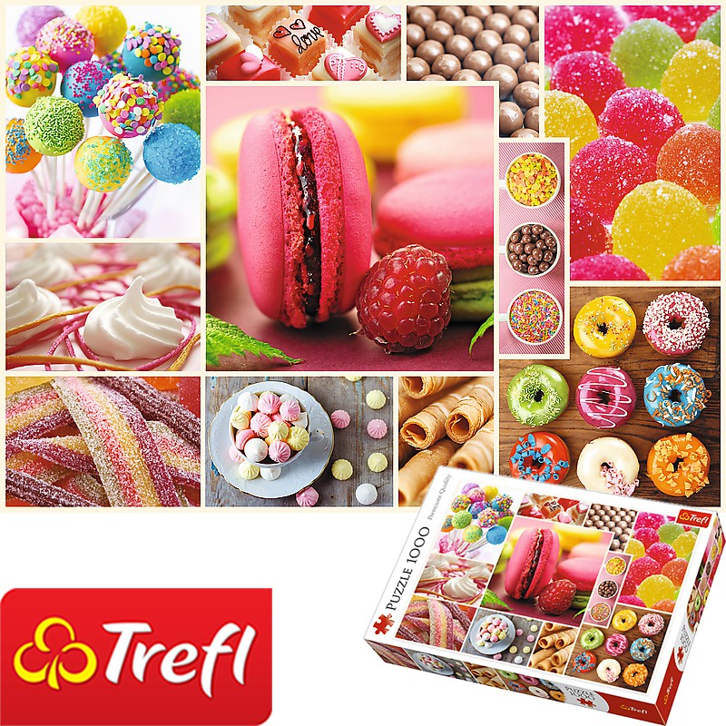 Tranh ghép hình TREFL 10297 - 1000 mảnh Góc vườn xinh đẹp