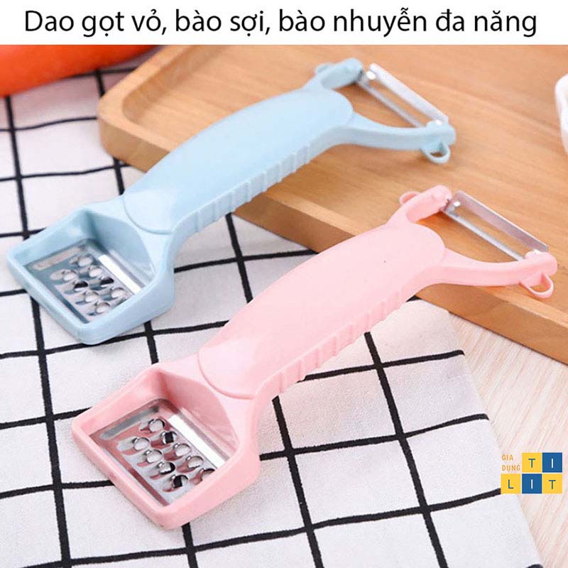 Dao bào mini đa năng cho nhà bếp ( giao màu ngẫu nhiên ) - [DAO BÀO NHỎ]