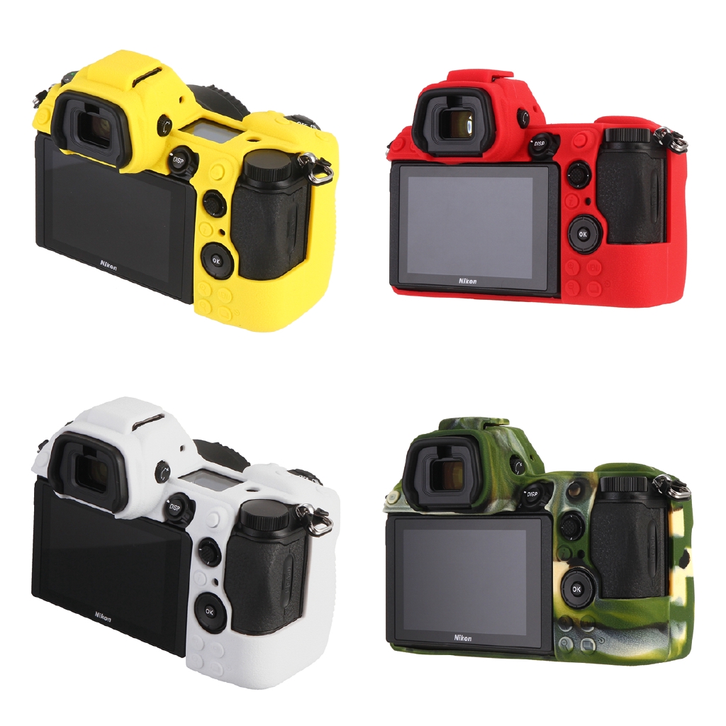 Ốp cao su silicon cứng cáp bảo vệ máy ảnh Nikon Z7 Z6 chuyên dụng