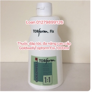 THUỐC DẬP TÓC ĐA NĂNG CAO CẤP GOLDWELL TOPFORM FIX 1000ml