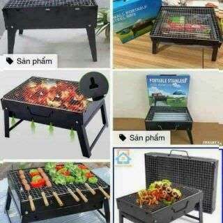 Bếp Nướng Than Hoa Mini Du Lịch Phượt