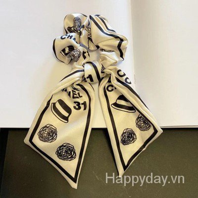 Dây buộc tóc khăn lụa thời trang cho nữ