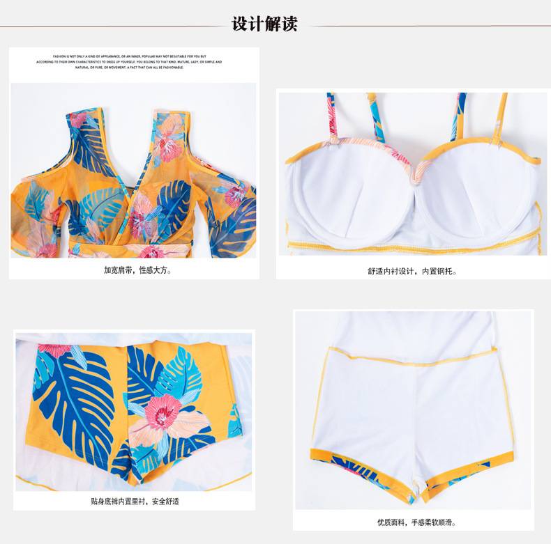 M-3XL Swimwear women fairy slim beach wear Korean style INS V-neck short sleeve swimsuit | BigBuy360 - bigbuy360.vn