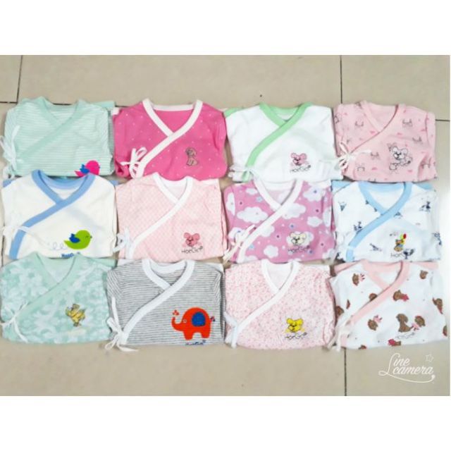 Áo hột gà cho bé từ 0-6 tháng