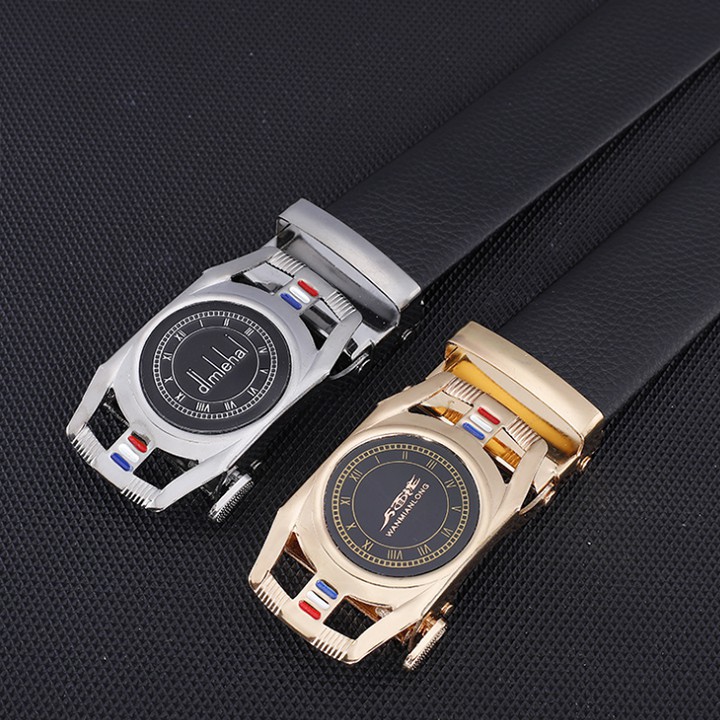 ⚡[FREESHIP 50K] Thắt Lưng Nam Da thật khoá Crom sang trọng mẫu 3