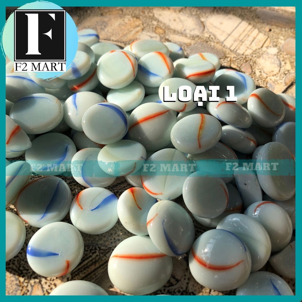 Sỏi màu trang trí cho bể cá cảnh, trang trí gốc cây, decor 300~500Gr