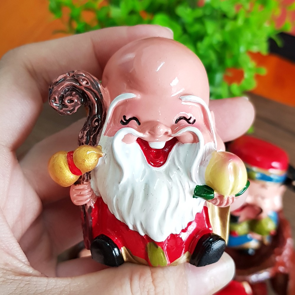 Bộ Tam Đa Phúc Lộc Thọ size 6cm