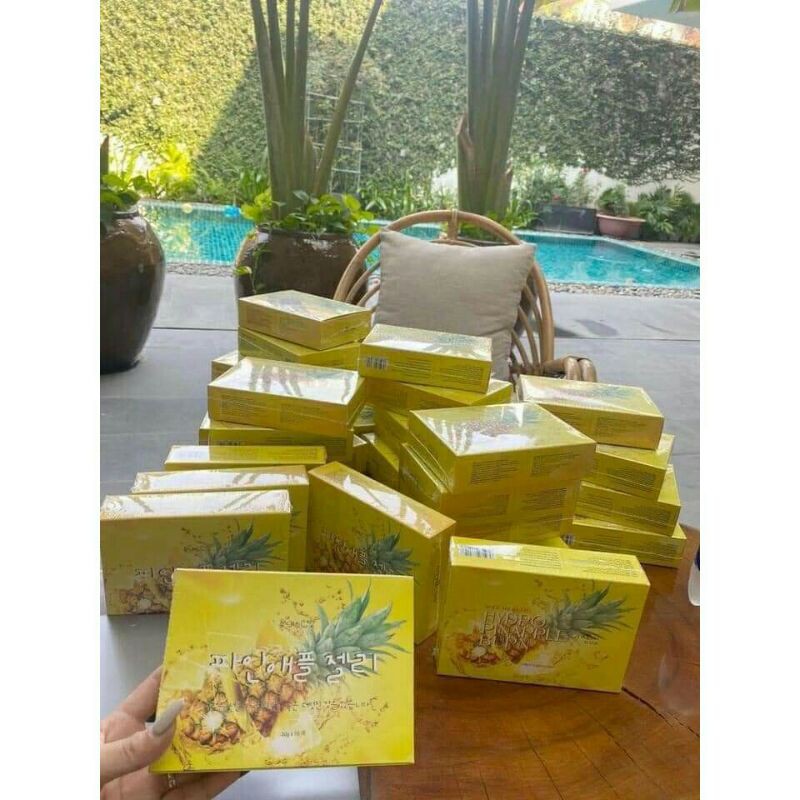 THẠCH DỨA GIẢM CÂN MATXICORP cam kể chính hãng, hộp 10gói