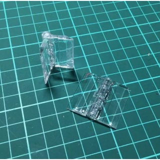 Bản lề nhựa mica 3cm trong suốt