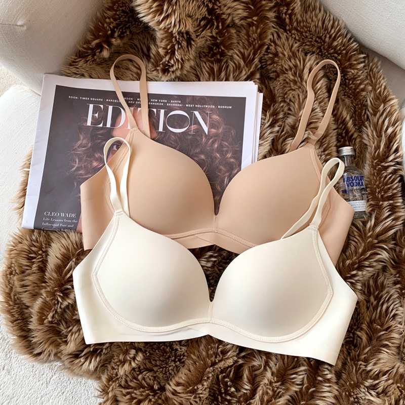 Áo ngực nữ không gọng su mịn - Áo lót nữ cao cấp mút vừa bản to dễ mặc VALICA A2179