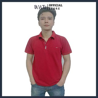 Áo thun nam có cổ Polo tay lỡ hàng hiệu chất cotton thấm mồ hôi, không loang màu khi giặt phù hợp mọi độ tuổi- bavatu.
