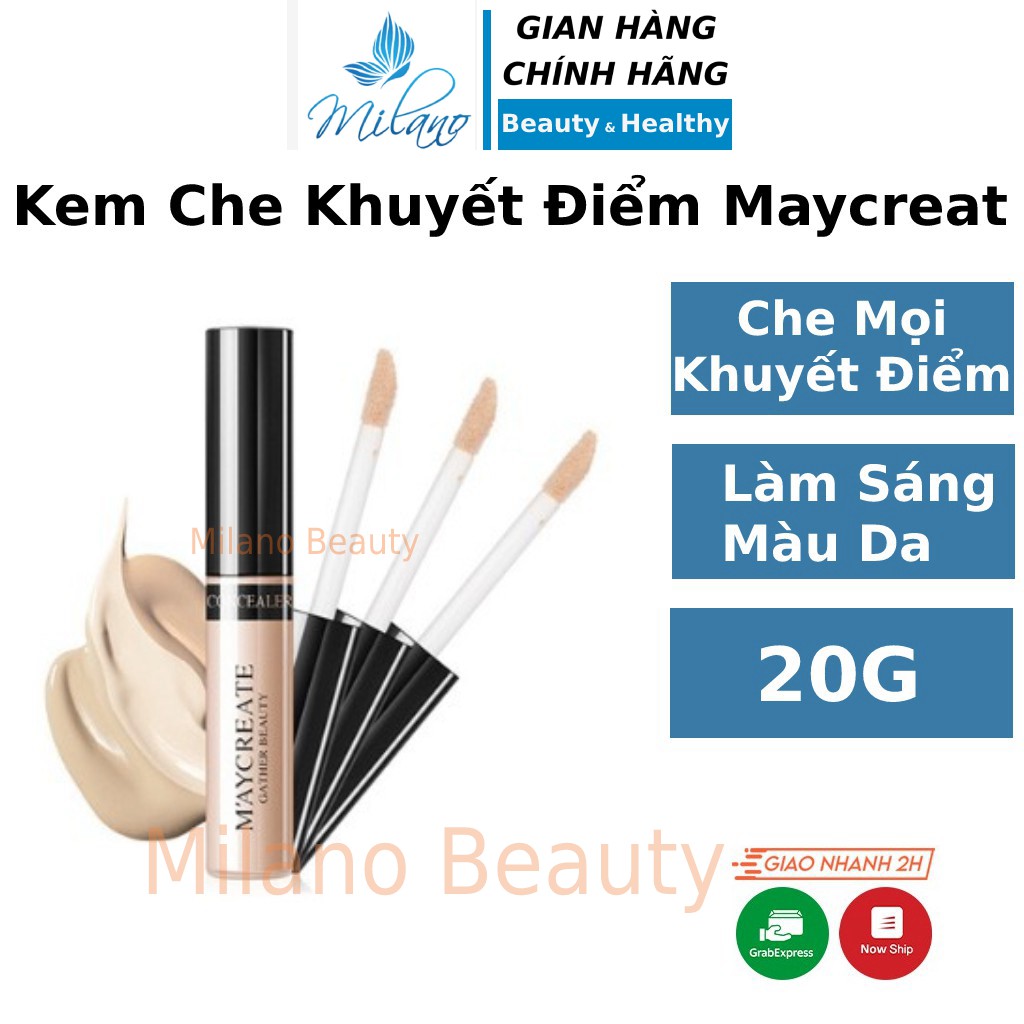 Kem che khuyết điểm Maycreat fitme phủ toàn diện lâu trôi chống thấm maybelline nars Milano Beauty - KCKD Maycreat | BigBuy360 - bigbuy360.vn