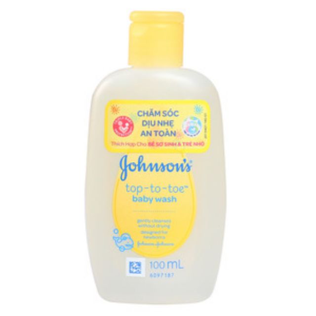  SỮA TẮM GỘI Johnson baby 100ml&200ml 500ml