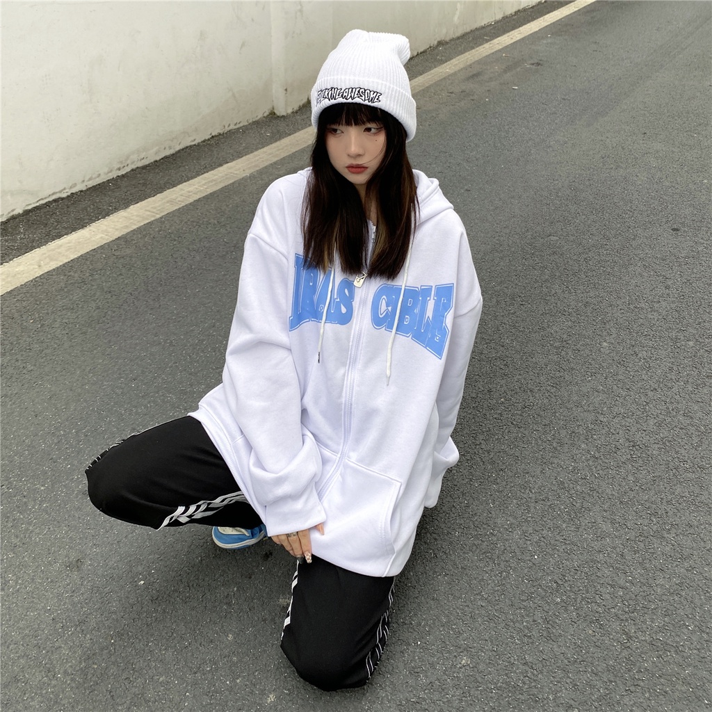 Áo hoodie zip nam nữ form rộng Yinxx, áo khoác nỉ hoodie dây kéo unisex HDZ802 | BigBuy360 - bigbuy360.vn