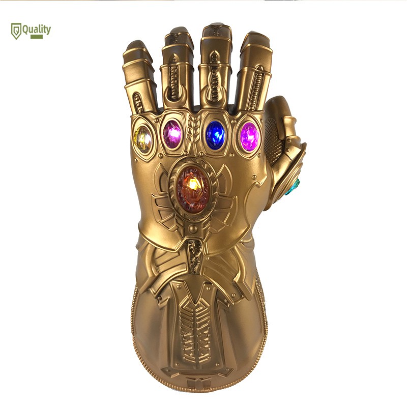 Găng tay PVC hóa trang Thanos Avengers tích hợp đèn LED cho Halloween | BigBuy360 - bigbuy360.vn