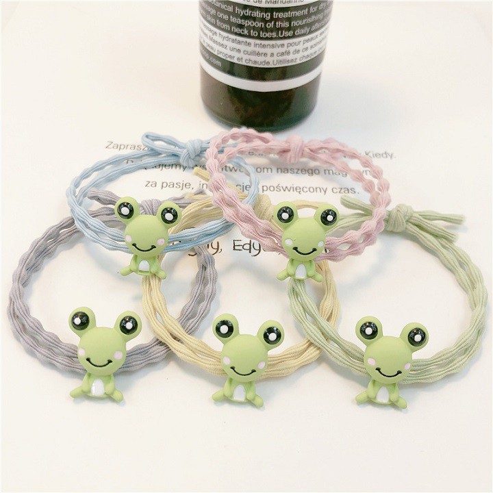 Dây cột tóc buộc tóc hình Ếch Con đáng yêu - BT2
