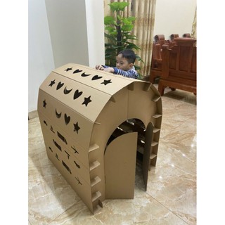 Nhà lắp ghép thông minh nhà carton lắp ráp cho bé