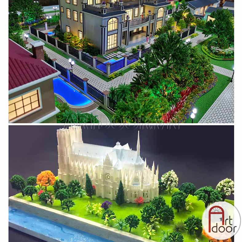 [ARTDOOR] Cây Xanh làm mô hình, thủ công