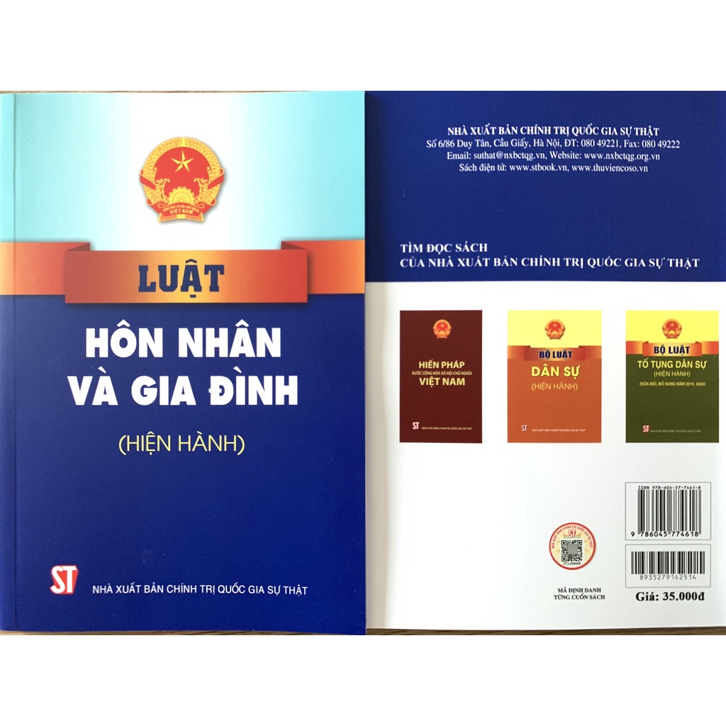 Sách-Luật Hôn Nhân Và Gia Đình (Hiện Hành)