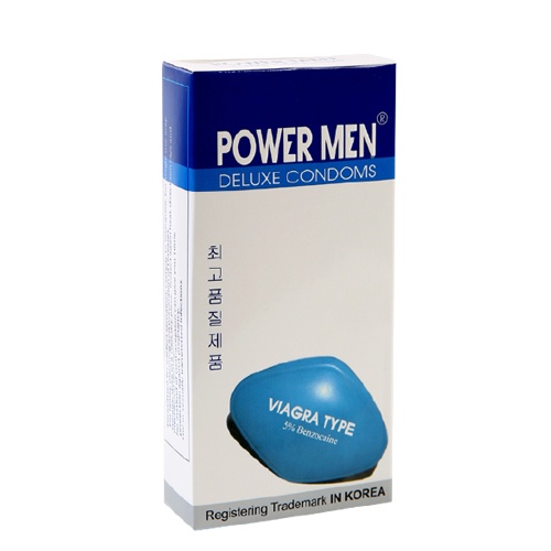 Bao cao su Power men Viagra, bao cao su siêu mỏng kéo dài thời gian quan hệ