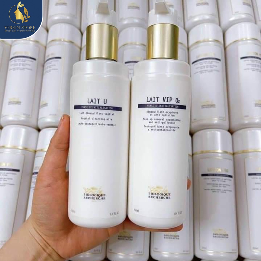 Sữa rửa mặt Biologique Recherche Lait VIP O2 cho da nhạy cảm  - Verkin Store
