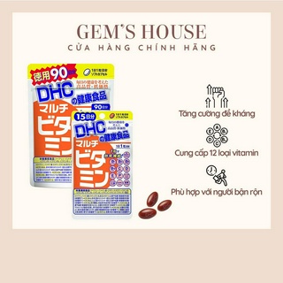 Viên uống sức khỏe DHC MULTI VITAMINS