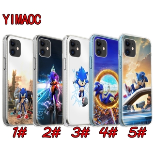 Ốp điện thoại mềm màu trong suốt in game Sonic the Hedgehog 63HD cho iPhone 5 5S SE 2020 6 6S 7 8 Plus X