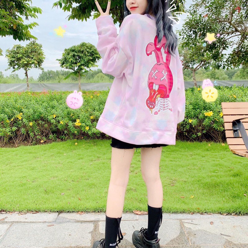 Áo Cardigan Nỉ Bông Tay Dài X-RABIT  Ảnh Thật