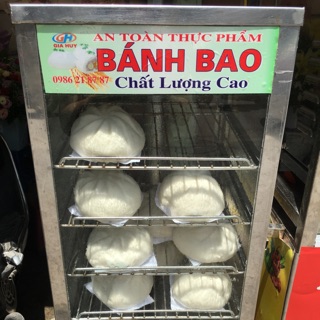 Bánh Bao nhân thịt 2 trứng loại to 5 chiếc