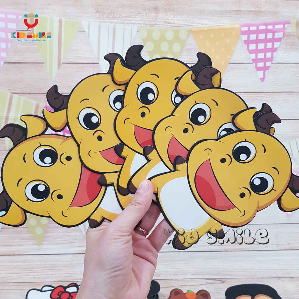 Đồ chơi trẻ em, bao lì xì nhân vật hoạt hình 3D ngộ nghĩnh cho bé - DOZKIDZ
