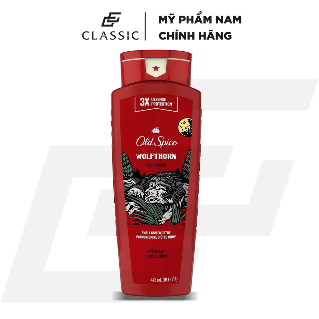 Sữa Tắm Nam Old Spice Wolfthorn 473ml