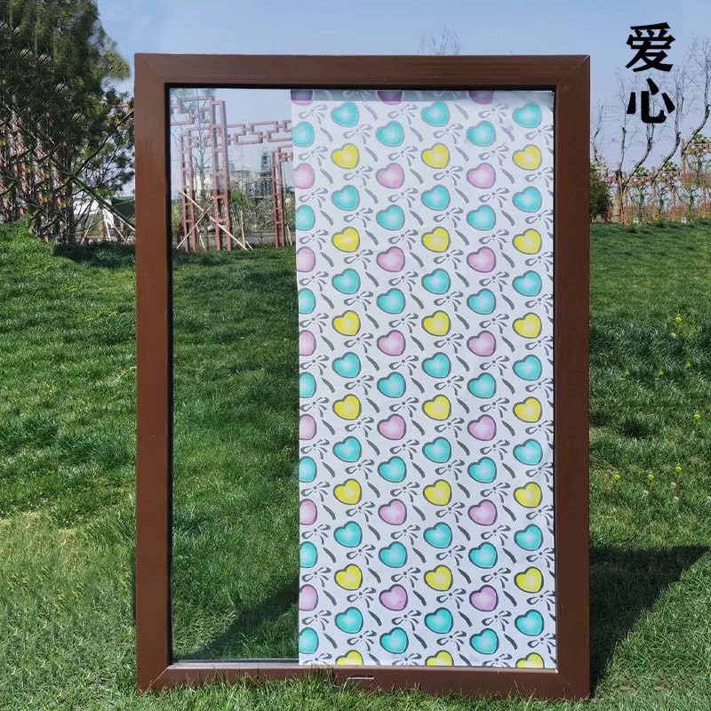 Giấy dán kính mờ khổ 60cm x 1m, decal dán kính cửa sổ phòng ngủ nhiều mẫu