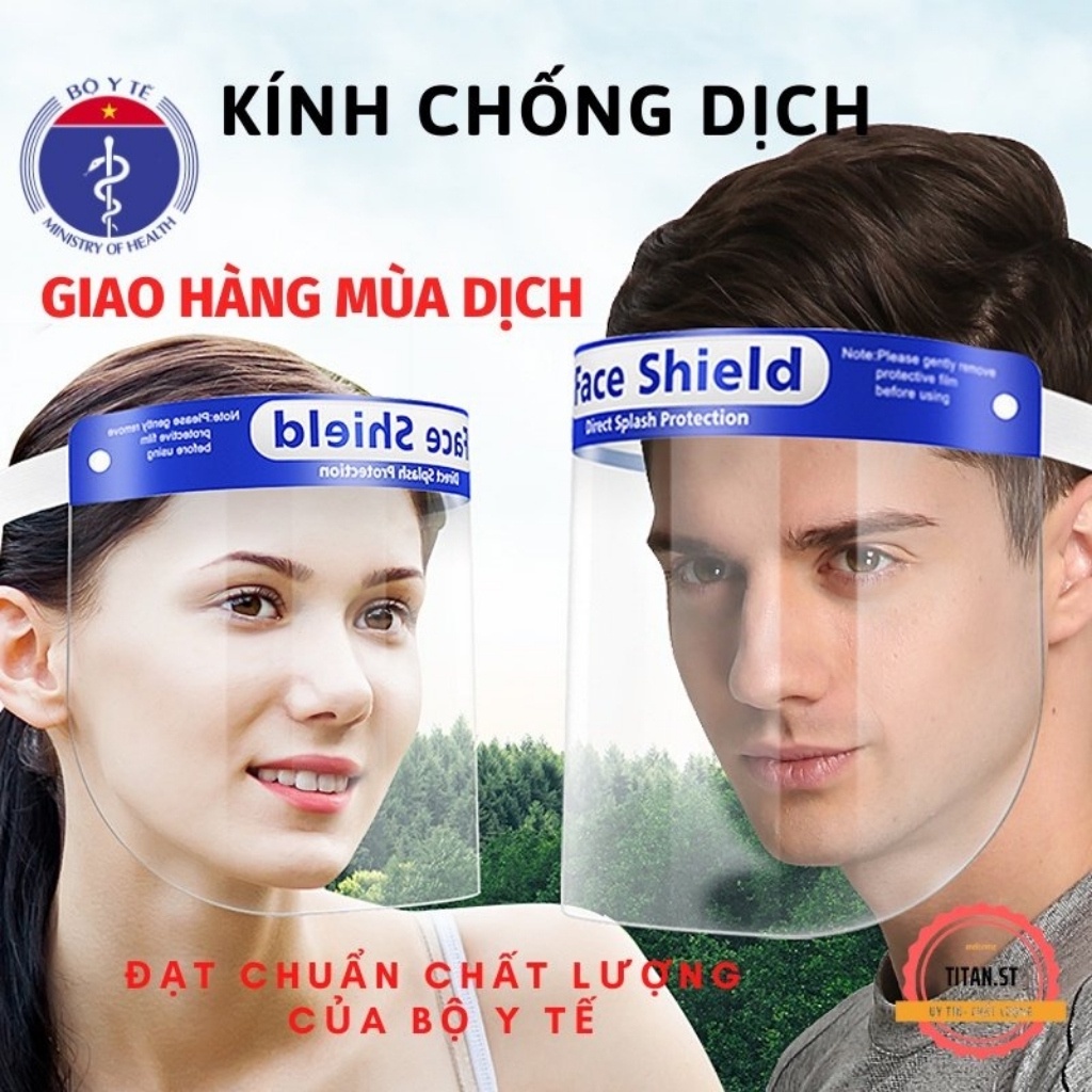 Tấm Chắn Giọt Bắn, Kính Chống Giọt Bắn, Chống Bụi Cao Cấp, Mặt Nạ Bảo Hộ NEO,Người Lớn Trẻ Em Đeo Đều Vừa