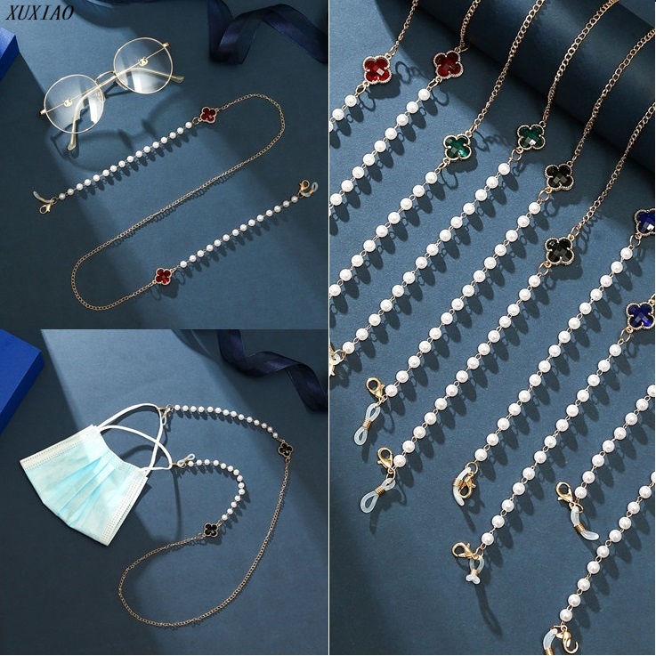 Dây Đeo Mắt Kính Chống Mất Đính Đá Pha Lê Thời Trang Đơn Giản Dành Cho Trẻ Em