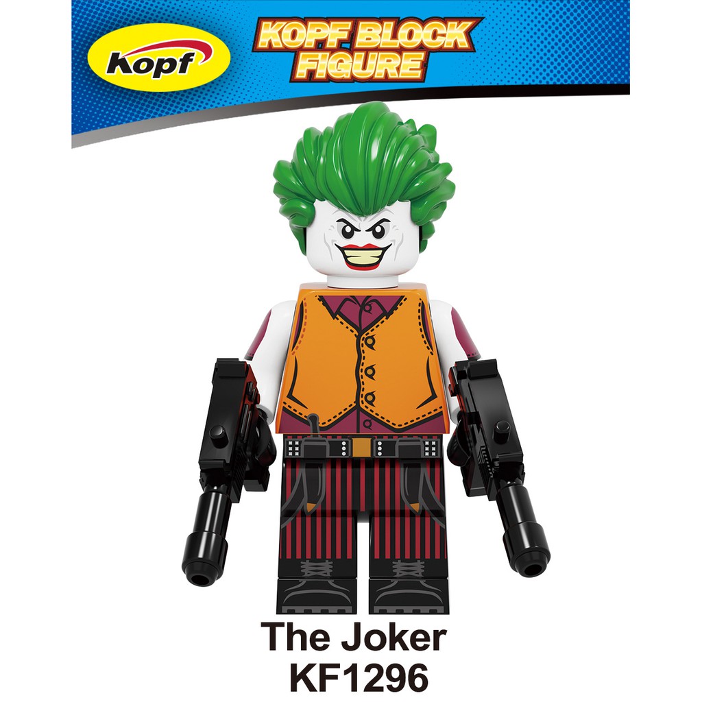 Minifigures Marvel DC Các Mẫu Nhân Vật Joker Mới Ra Siêu Đẹp KF6110