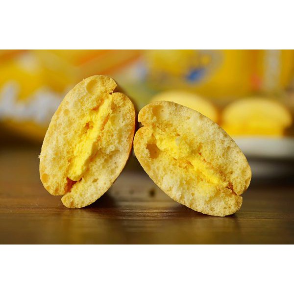 Bánh bông lan  Bánh bông lan nhân kem Funwari Cake Deli Foods Nhật Bản 72g