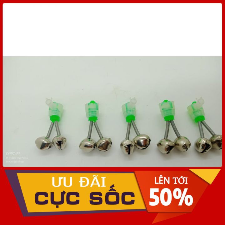 Combo 3 chuông nhựa báo cá chuyên dùng câu LANCER ,CÂU NGÂM cực nhạy