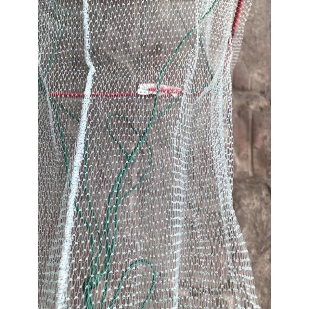 Lồng Đánh Cá Bát Qúai cao cấp Thái Lan , đuôi sợi đúc chắc chắn ( hàng thửa ) giữa mau 5li , dài 29 khung , sắt 9li