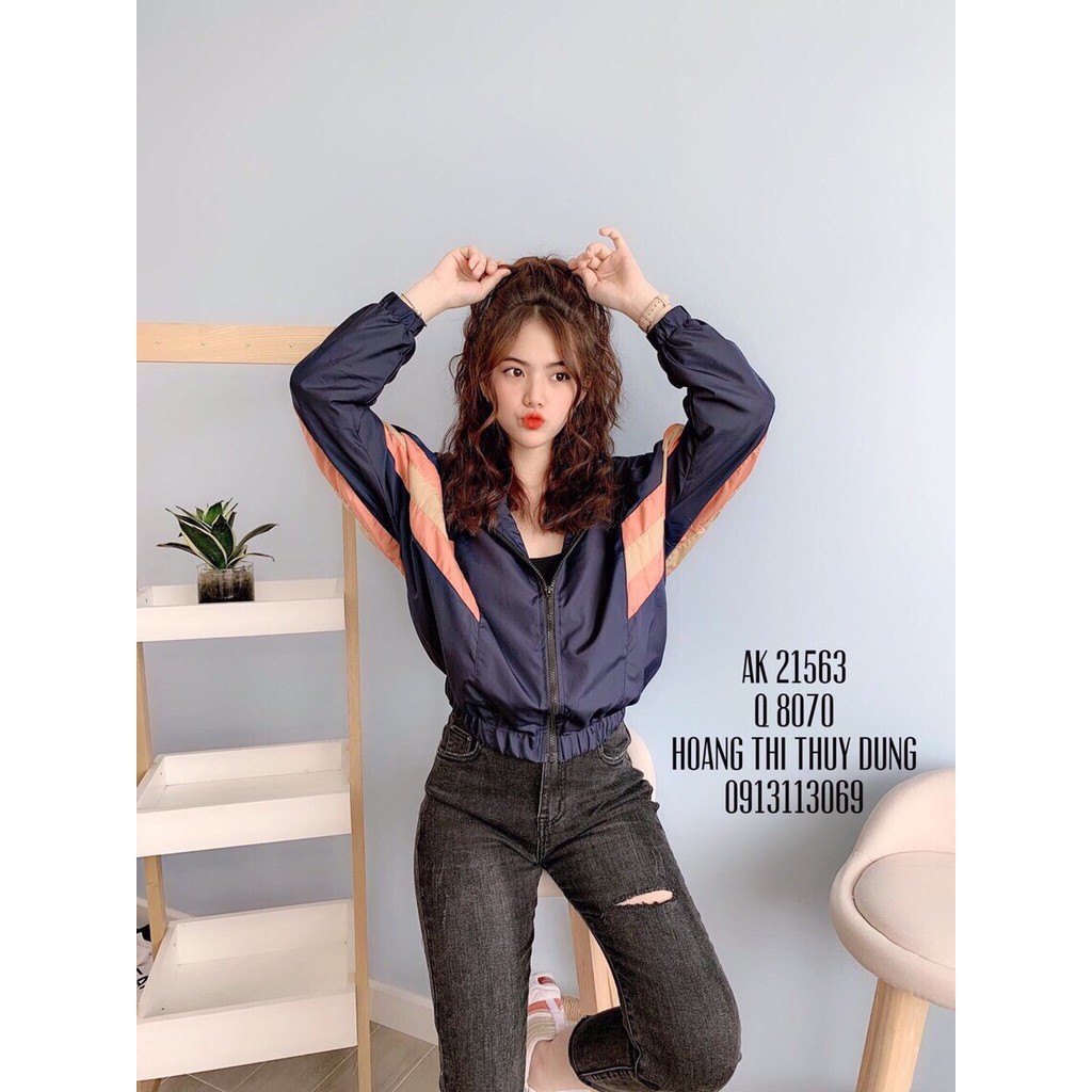 áo khoác nữ form rộng cánh dơi cá tính M4567