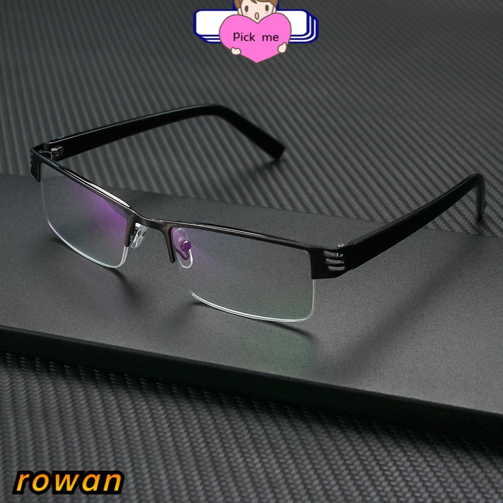 ROW Ultralight Anti-blue Light Eyeglasses Radiation Protection Computer Goggles Presbyopic Eyewear Vision Care Men Women Fashion Resin Retro Classic Reading...