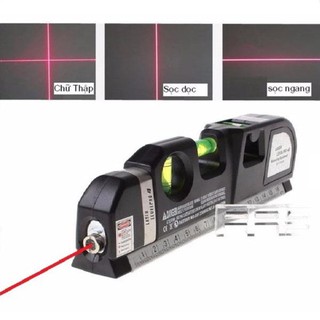 Thước Đo Bằng Laser 2 tia dọc ngang PRO3
